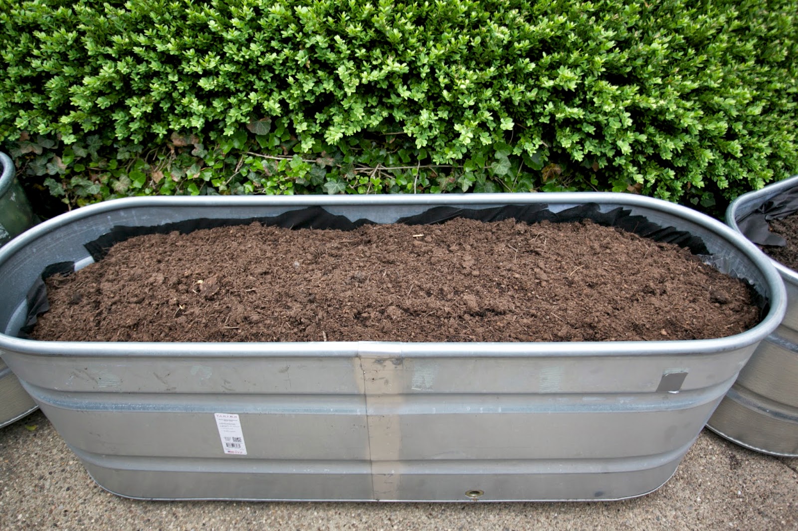 A Tutorial for Raised Bed Gardening in Galvanized Troughs