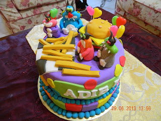 Mybabydeco: Cake Oggy And Cockroaches