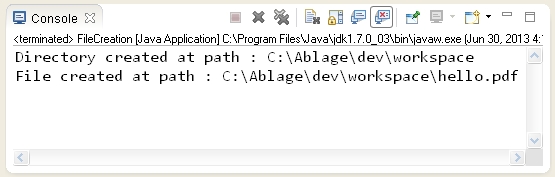 Java 7 new feature : Creating files and directories | Learn Java by ...