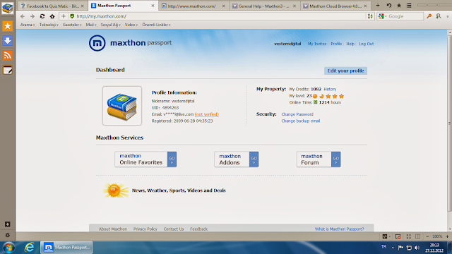 maxthon Cloud Browser