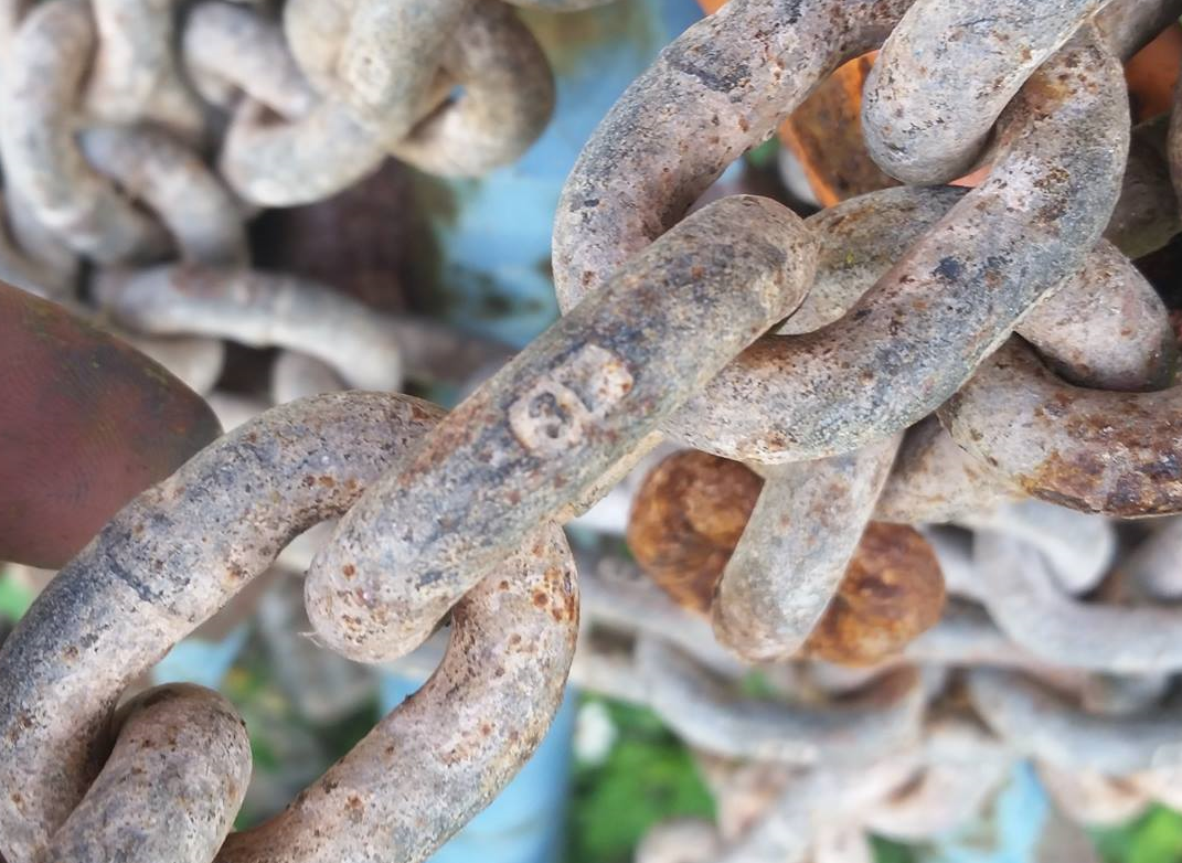 Sailing Whimsy Marking anchor chain