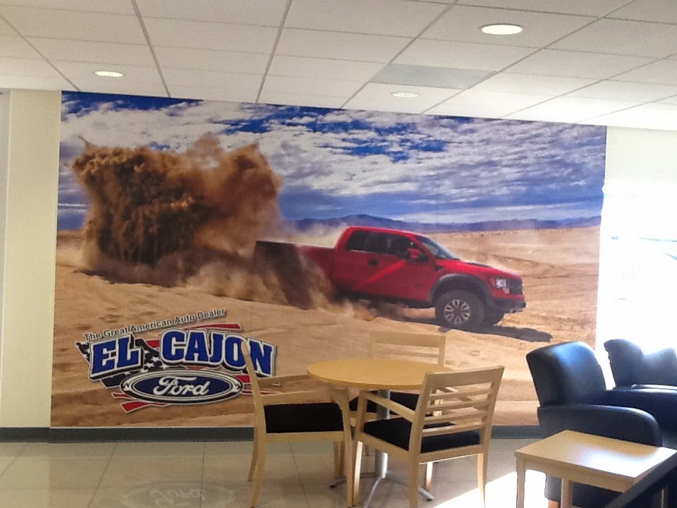 Banners.com: El Cajon Ford Wall Graphics