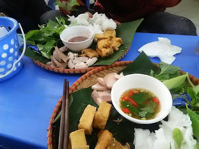 ベトナムの麺料理のブンドウ(Bun dau)