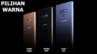 Samsung Galaxy Note 9 - Spesifikasi Lengkap Smartphone