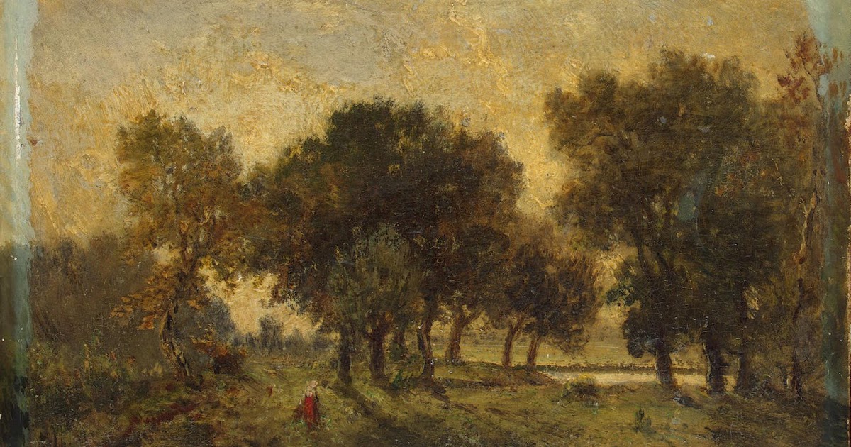 Landscape - Theodore Rousseau | Endless Paintings