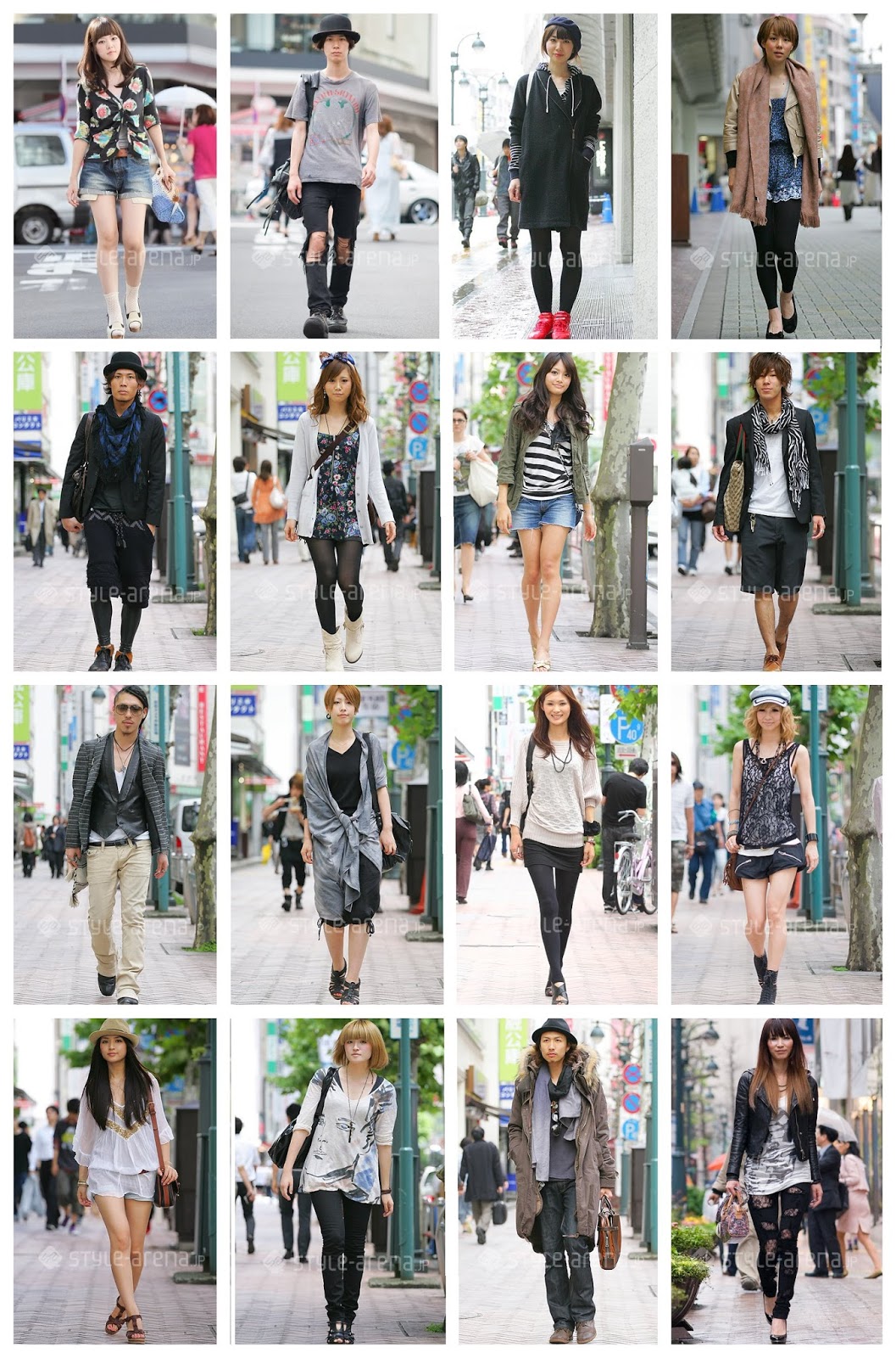 Summer Street Fashion Trends of Japan Japanese Life Styles