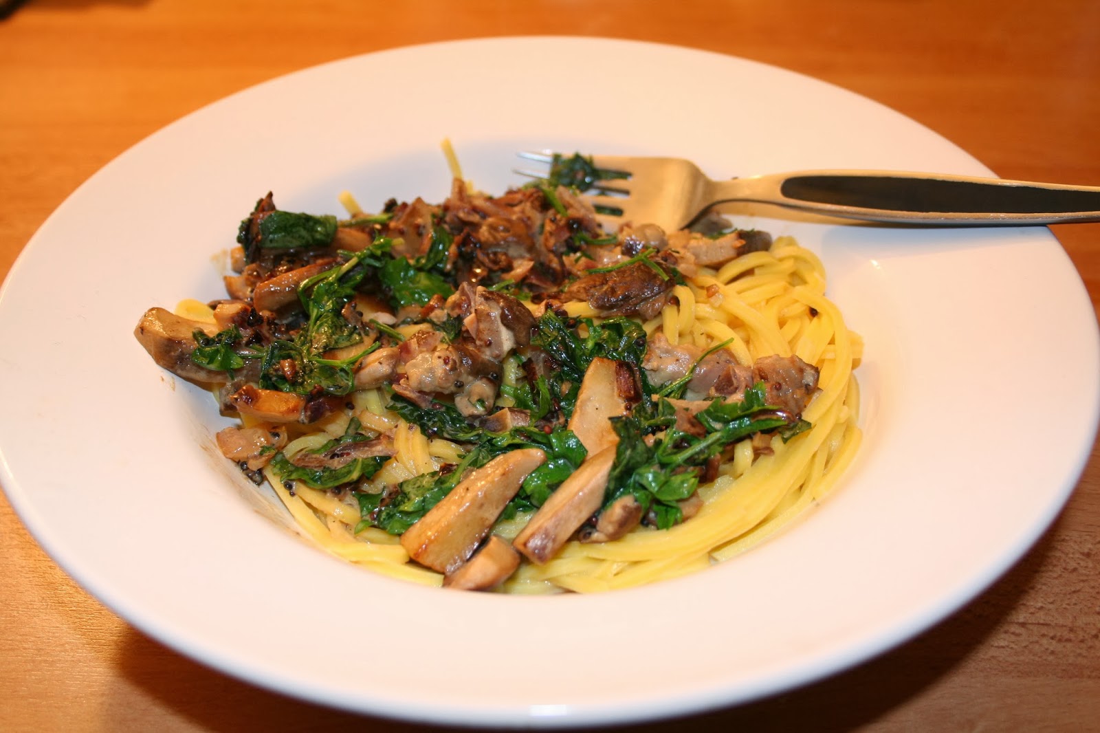 Pasta mit Steinpilzen