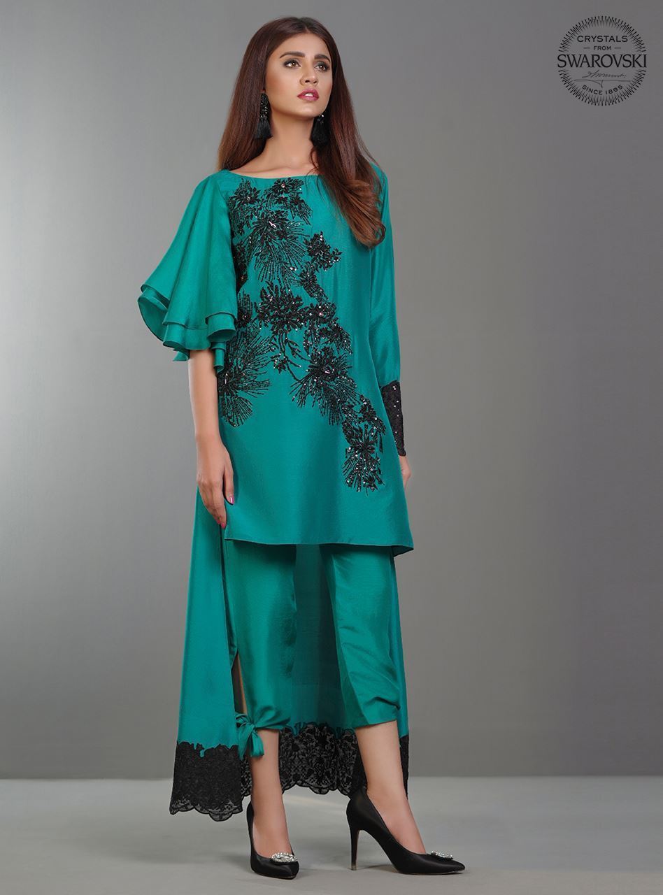Zainab Chottani Luxury Pret 2018 Collection REGALE EMERALD SKU: 120534 ...
