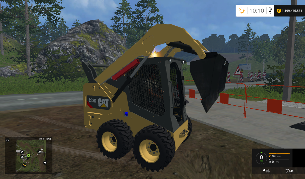 Mods Farming Simulator 2015: CAT 262D