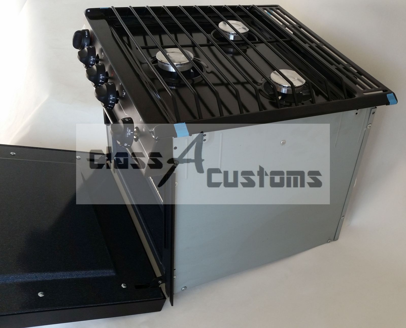 Class A Customs Atwood Mobile Products 52373 Wedgewood Black 17" Piezo