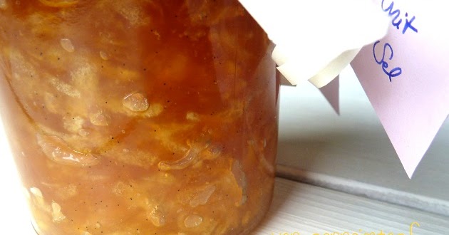 Penne im Topf: Apfel Karamell Konfitüre mit Fleur de Sel