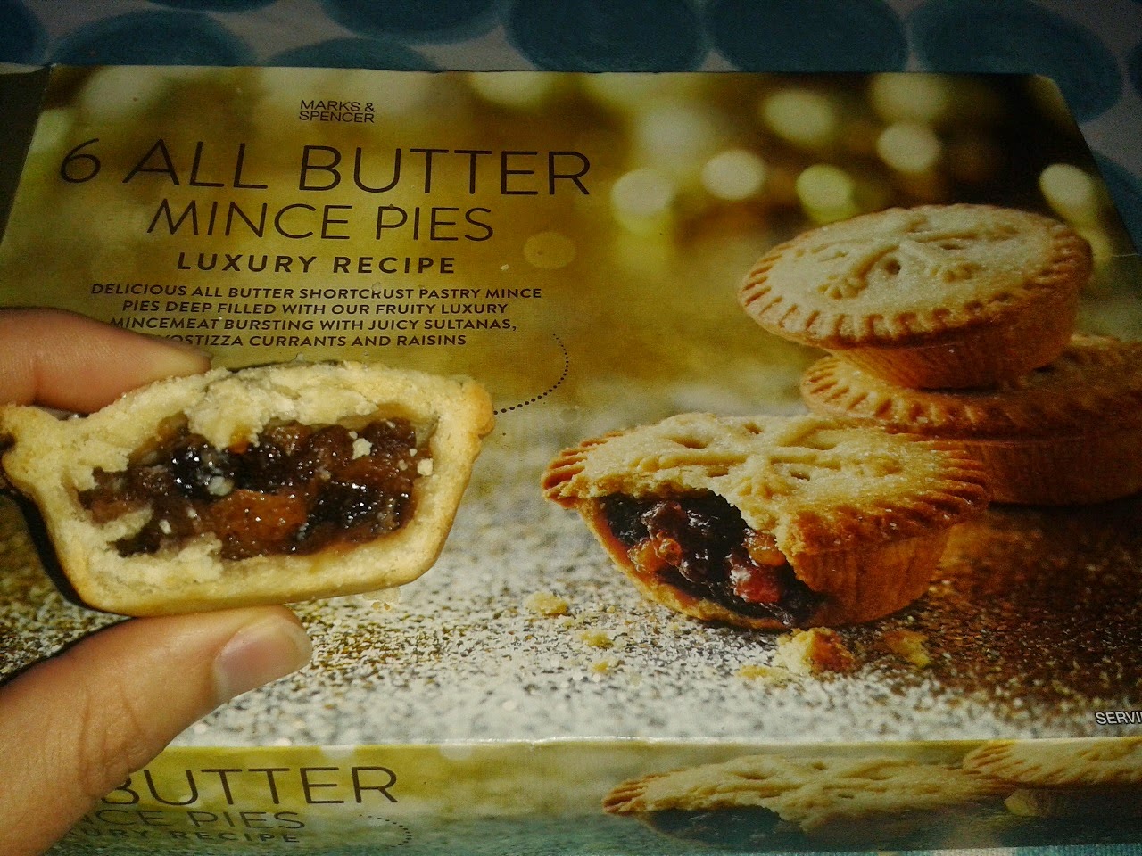 Marks and Spencer All Butter Luxury Mince Pies Review