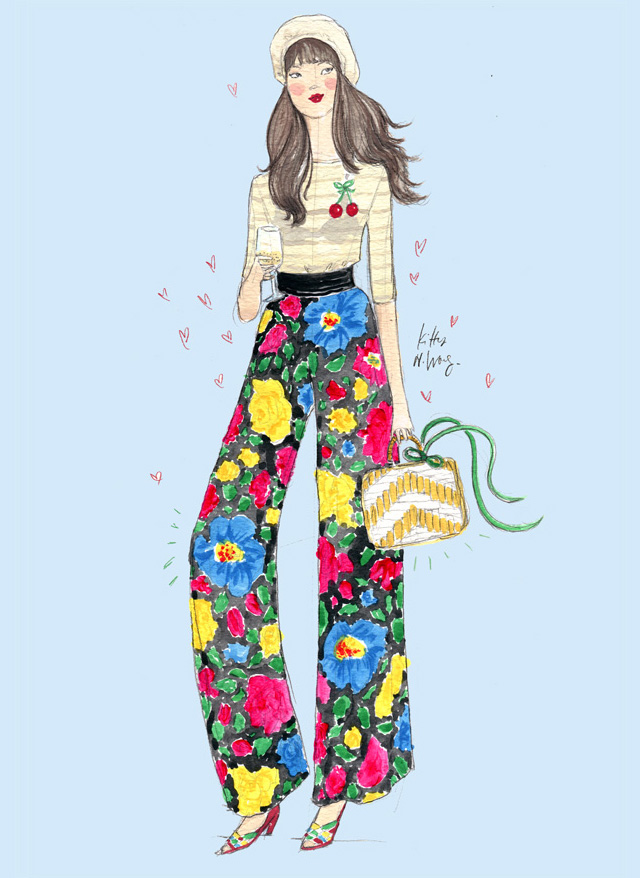 Kitty N. Wong / Fashion Streetstyle Illustration - Lulu
