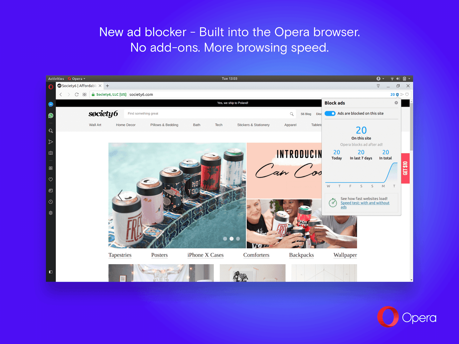 Opera Browser disponible en paquete Snap para Linux | CompuTekni