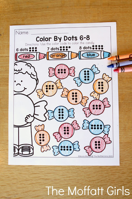 Teach number concepts, colors, shapes, letters, phonics and so much more with the October NO PREP Packet for Preschool!