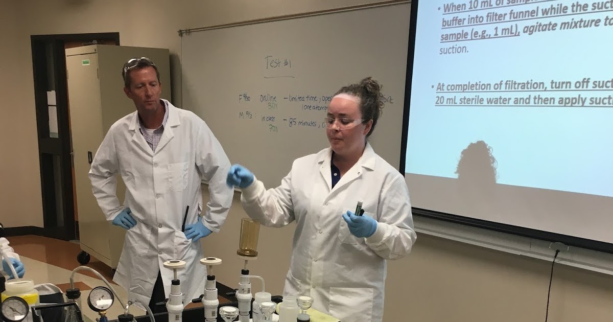 LucasParmer Lab 6 Coliform Determination by the Membrane Filter Technique