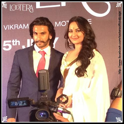 'Lootera'  Movie Trailer launch event Starer Ranveer and Sonakshi 