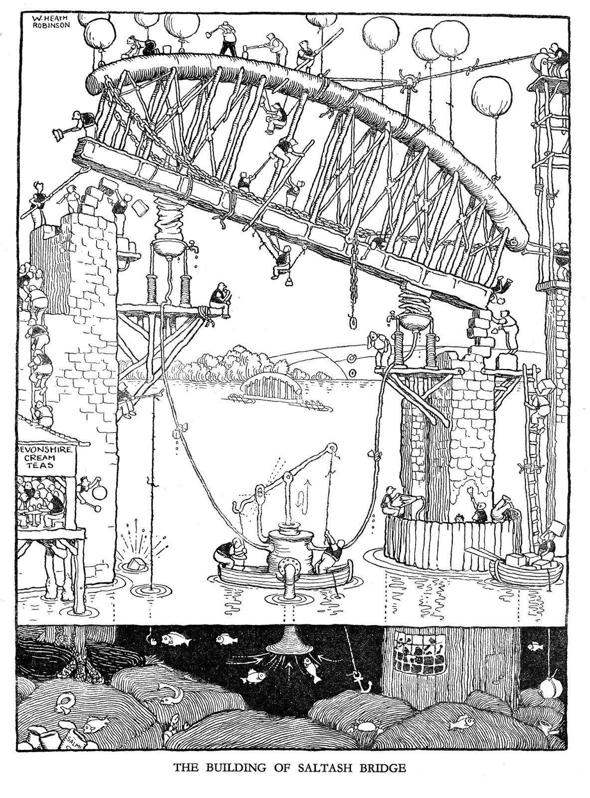 ART & ARTISTS W. Heath Robinson part 18
