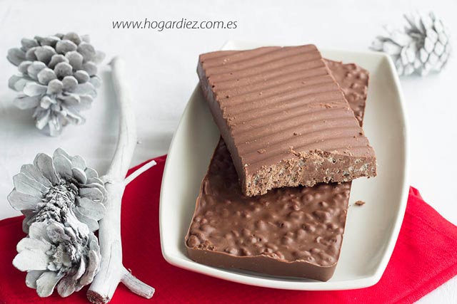 Turrón de chocolate