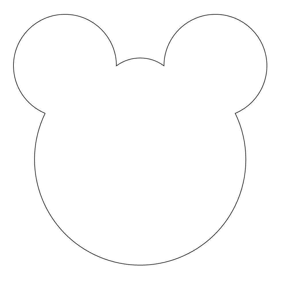 early play templates: Teddy Bear Mask templates to print out
