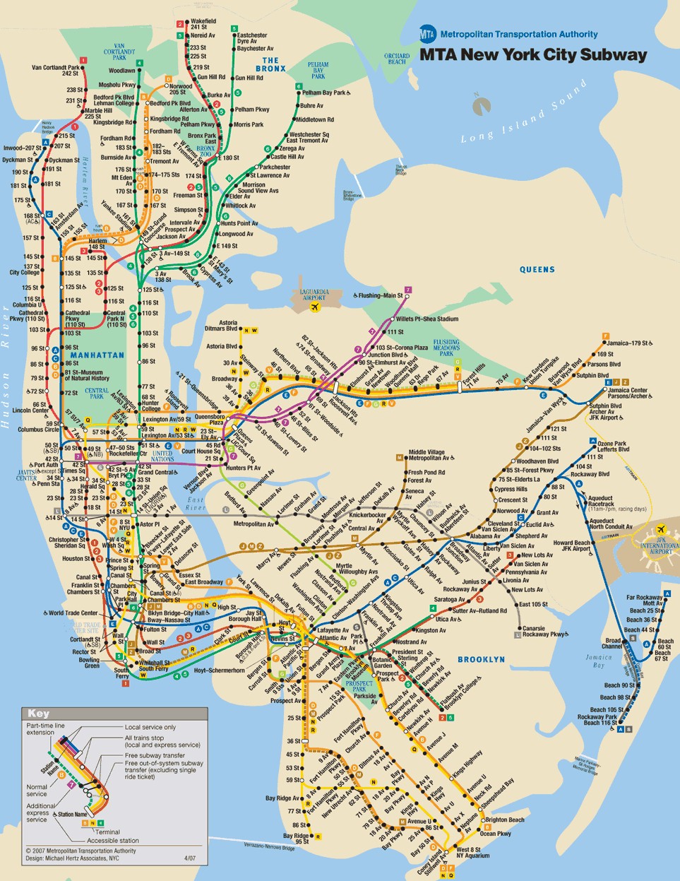 New York Metro Map App 