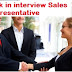 Walk in interview Sales Representative & amp Marketing Executive