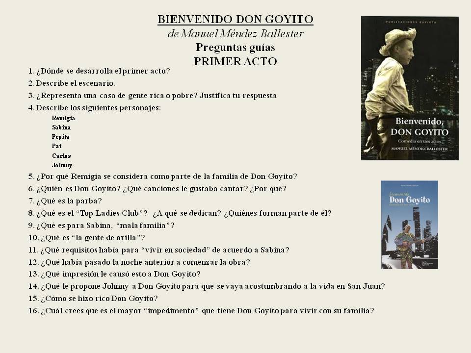 Bienvenido don goyito