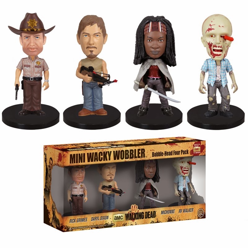 Walking Dead Mini Wacky Wobblers (Funko)