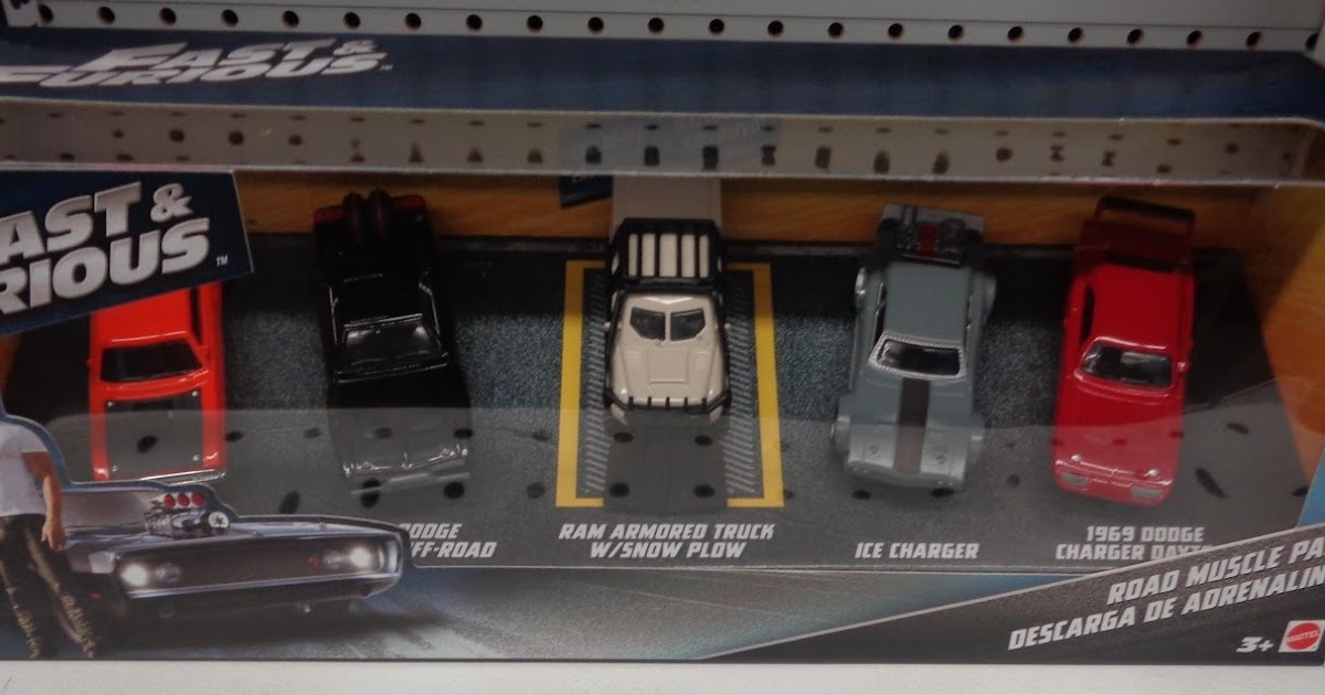 J And J Toys Mattel Fast & Furious 155 Scale Vehicle Five Pack