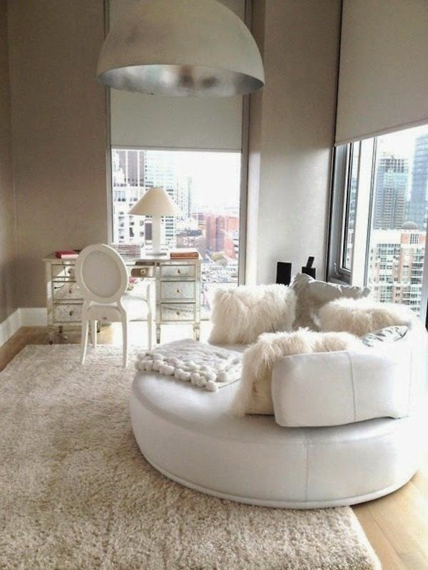 Chic and stylish white Carpet