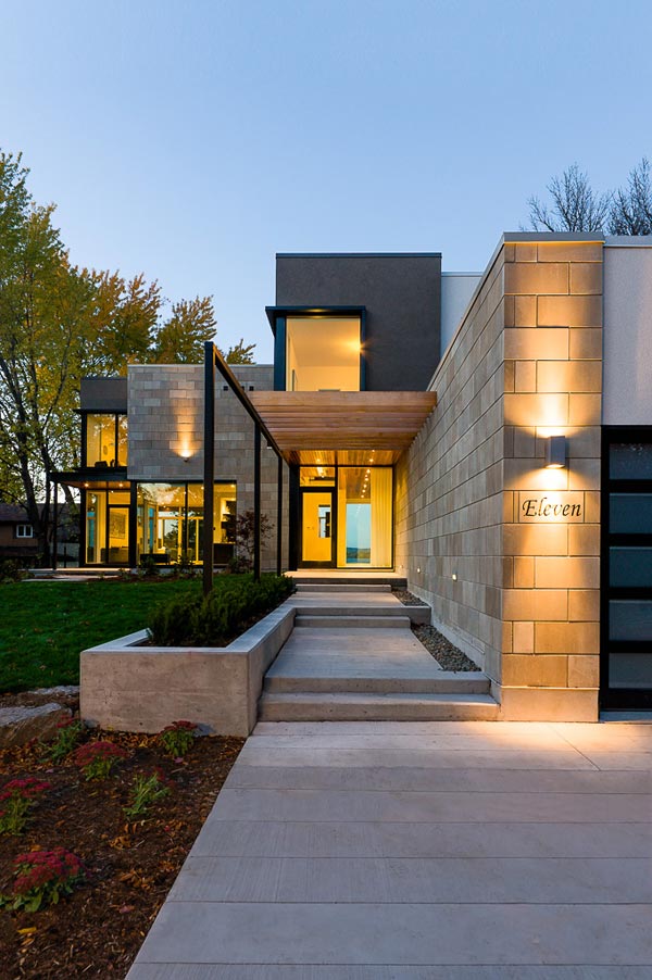 Gaya Rumah Modern Kontemporer  Alami Desain Rumah  Modern  