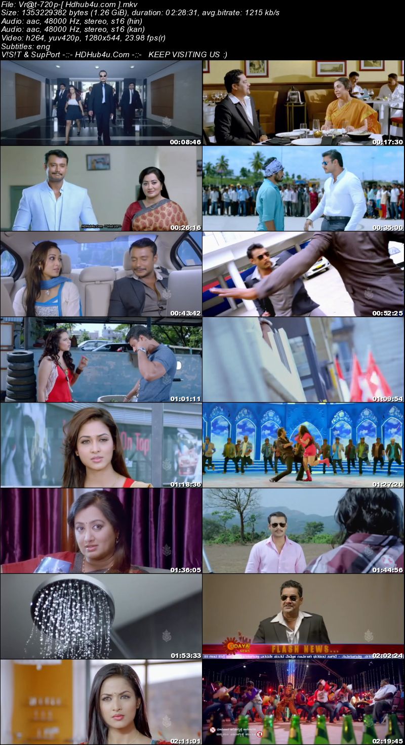 Viraat 2016 UNCUT Hindi Dual Audio 720p DVDRip ESubs 1.2Gb Download
