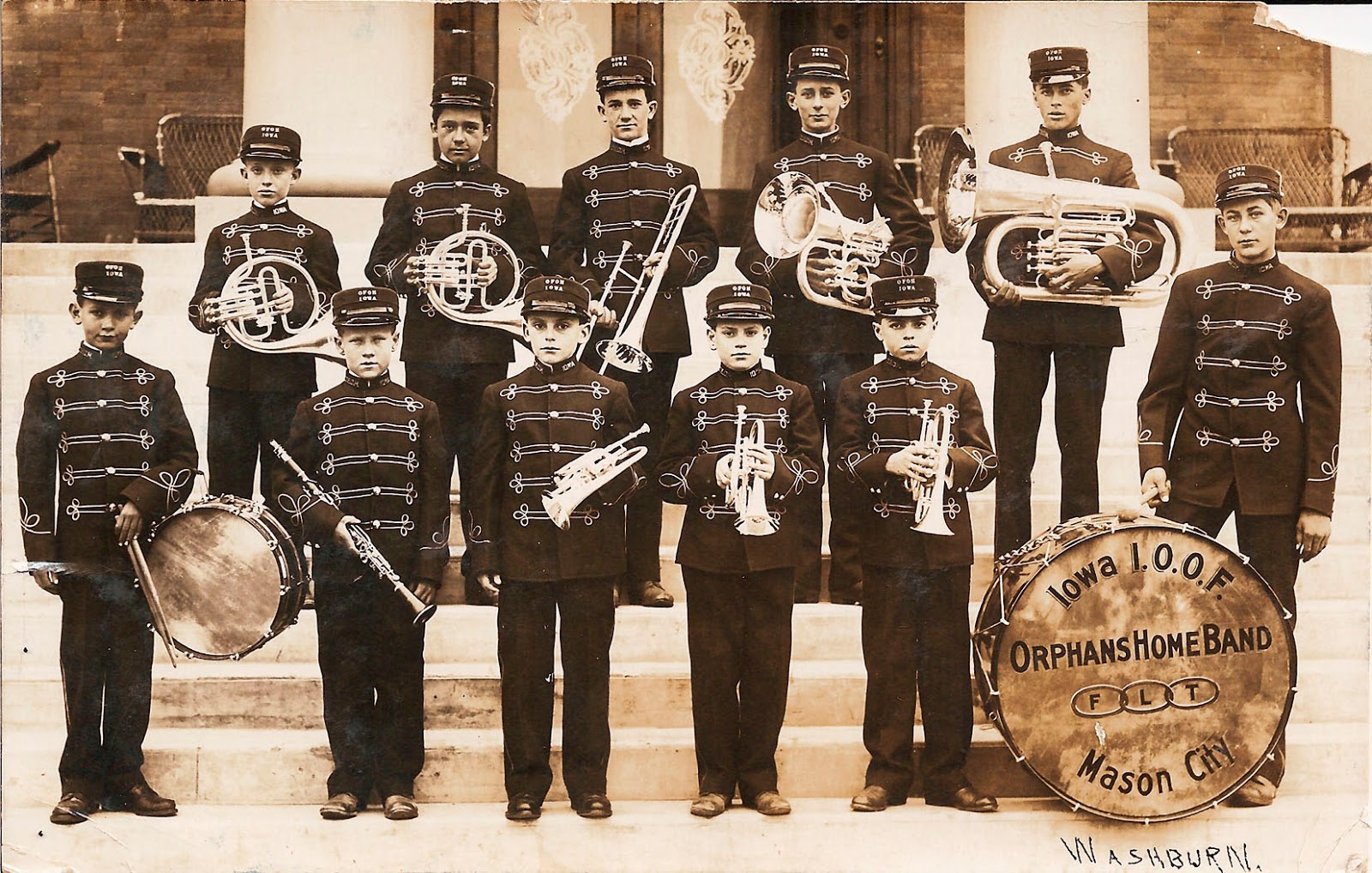 Iowa Soldiers Orphans Home Давенпорт. Mason Band. Freemason records Ростов. Home orchestra