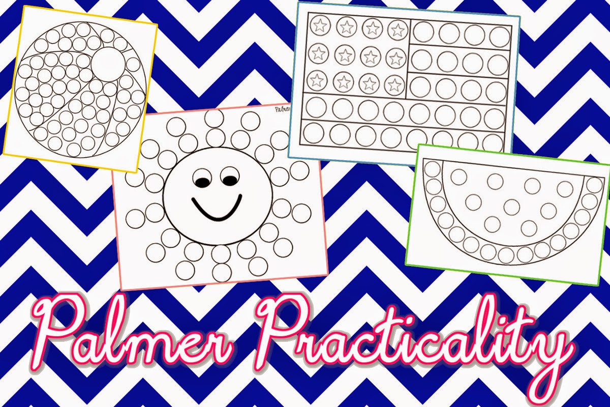 Palmer Practicality Summer Do A Dot Printables Palmer Practicality Summer Do A Dot Printables