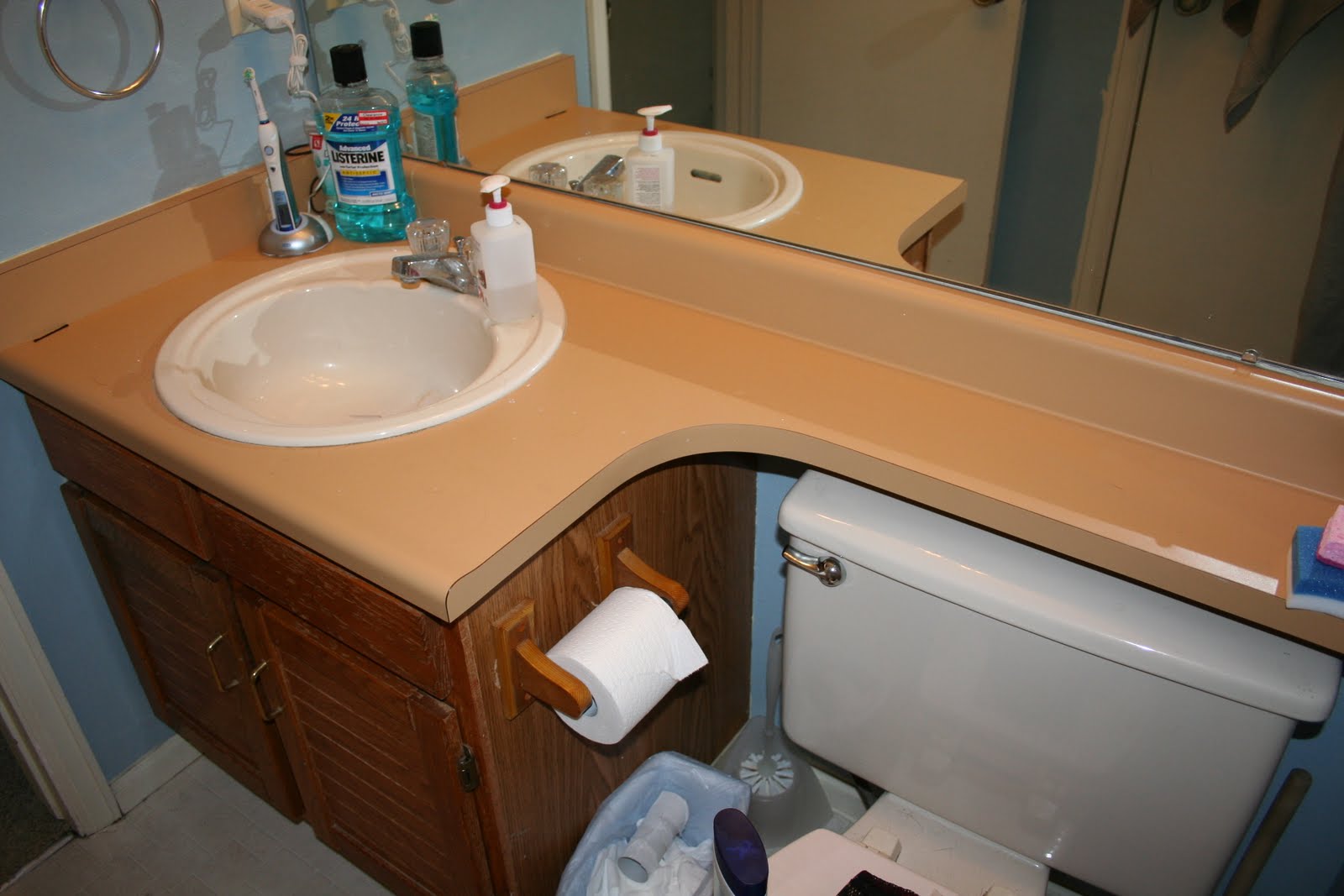 : things we swear happened :: DIY Bathroom Remodel ...