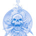Skull tattoo design