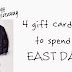 GIVEAWAY: 4 gift cards to spend on East Dane