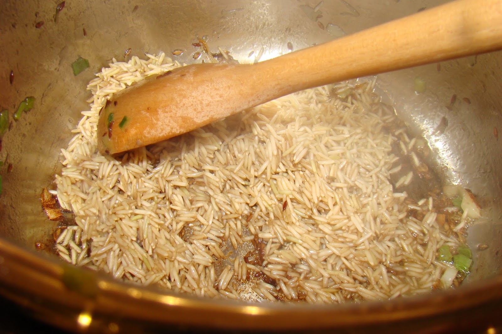 My Favorite Recipes Collection Brown Basmati Rice Pilaf with Baby