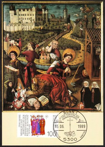 Omnium Sanctorum Hiberniae: The Death of Saint Killian and his Companions Omnium Sanctorum Hiberniae: The Death of Saint Killian and his Companions