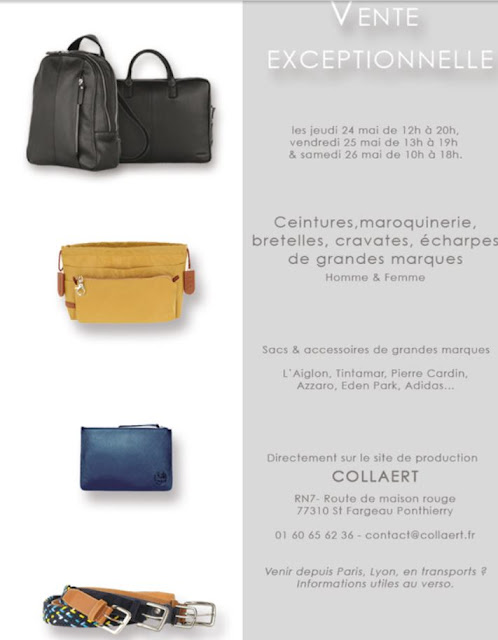 ventes sacs accessoires collaert ceinture et grandes chutes de cuir pas cher / bon plan couture