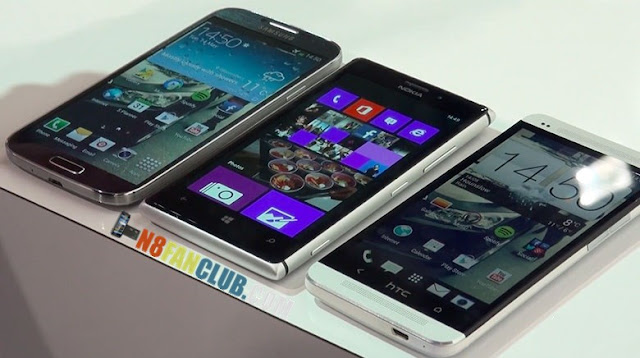Galaxy S 4 vs Lumia 925 vs HTC One