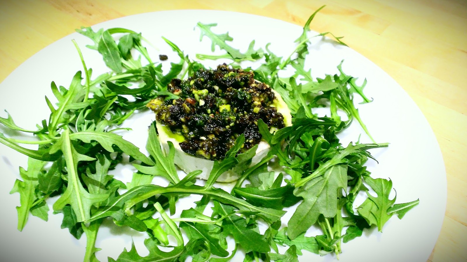 Everything Goes With Toast Toasted goats cheese with fig pesto