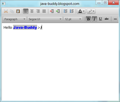Java-Buddy: Create your own HTML Editor in JavaFX2.1