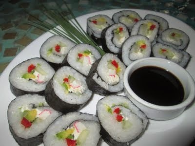 Exquisitos sushis!!!