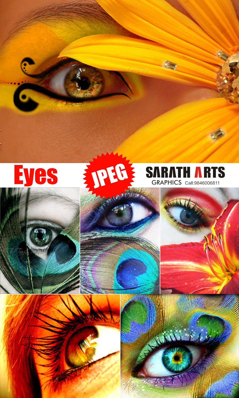 Sarath Arts: Enigmatic Eyes | 16.39 Mb