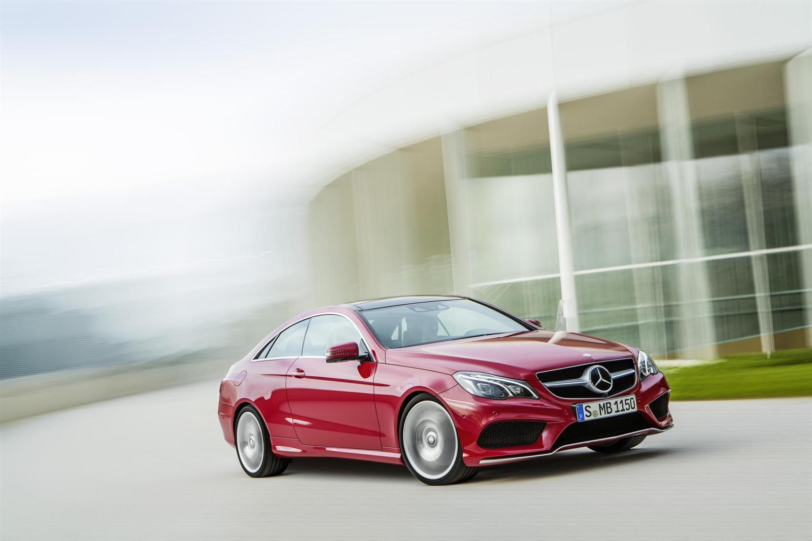 Mercedes e class Coupe 4k