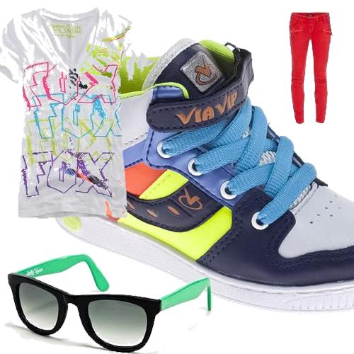 tenis colorido restart