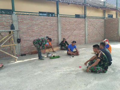 MINUM KOPI BERSAMA TNI DAPAT INSPIRASI