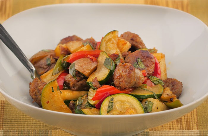 Food Hunter's Guide to Cuisine: Veggies with Potatoes & Sausage & A ...