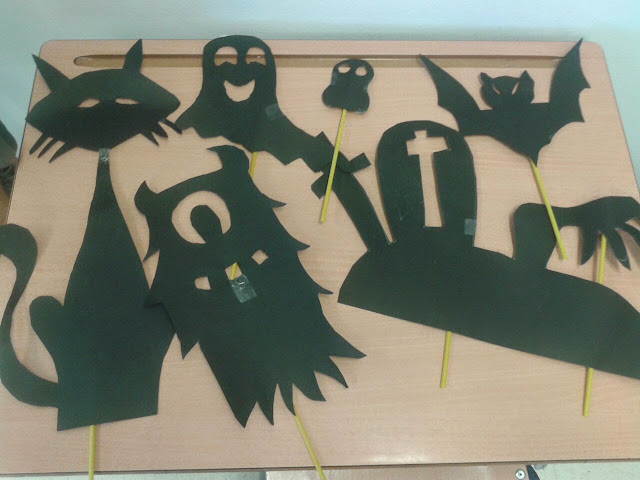 Task 2. Halloween puppets (voluntarily)